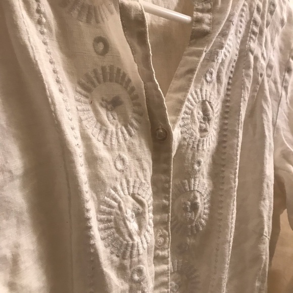 100% LINEN TOP - Picture 2 of 4